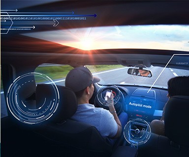 Smart vehicle-mounted voice sy